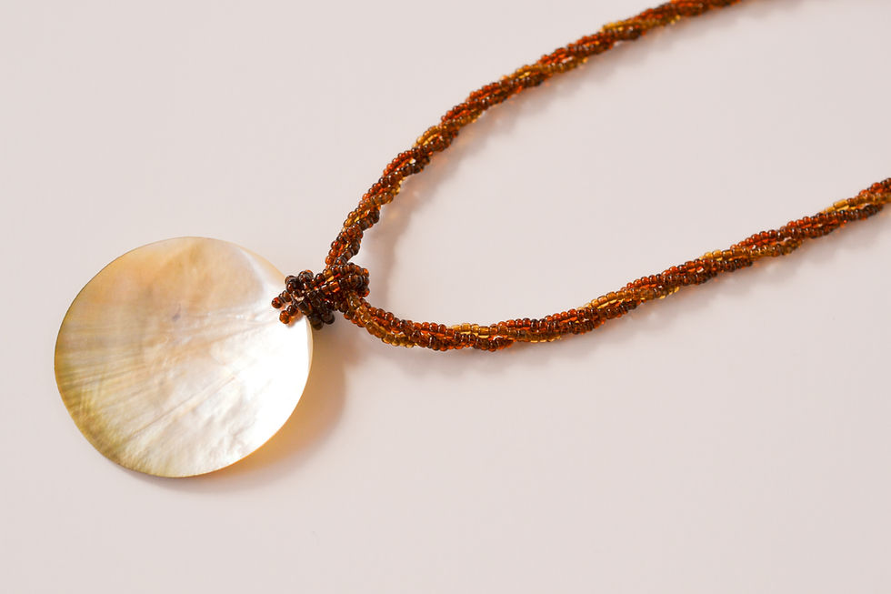 Thumbnail: shell pendant necklace