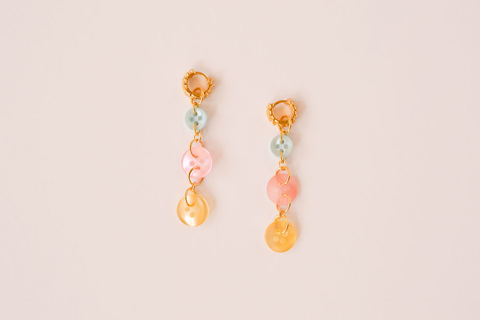 Thumbnail: button up earrings