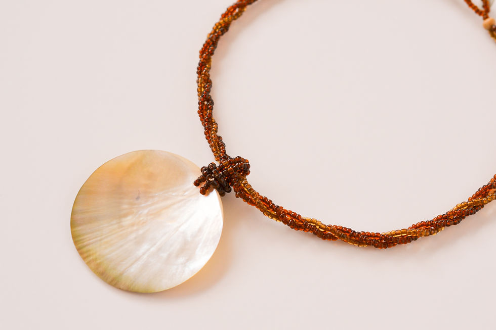 Thumbnail: shell pendant necklace