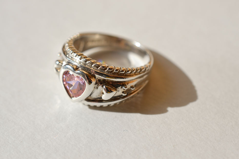 Thumbnail: Bubblegum Heart Ring