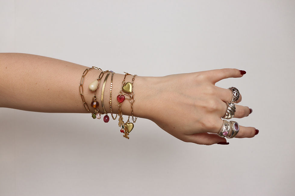 Thumbnail: Mini Bow Chunky Bracelet