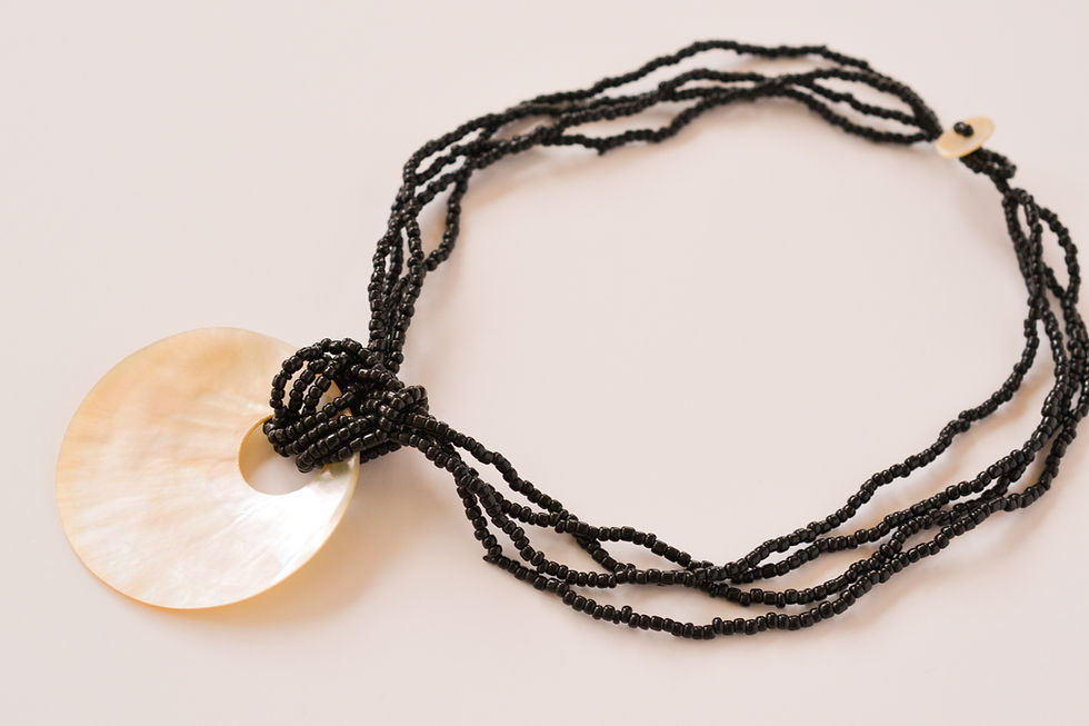 Thumbnail: shell pendant necklace