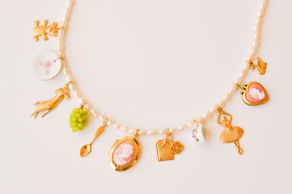 Thumbnail: My Cup of Tea Charm Necklace