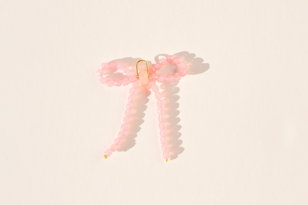 Thumbnail: Pink Bow Charm