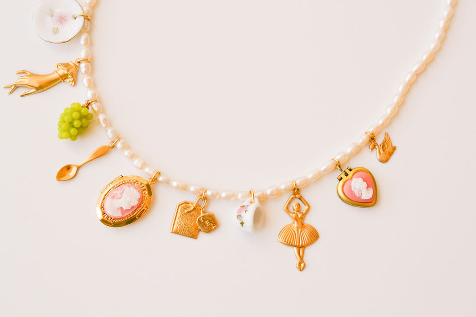 Thumbnail: My Cup of Tea Charm Necklace