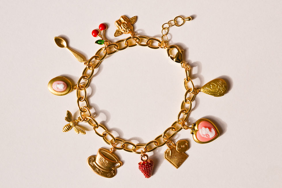 Thumbnail: Tea Party Charm Bracelet