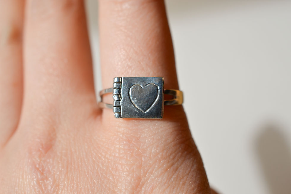 Thumbnail: I Love You Book Ring
