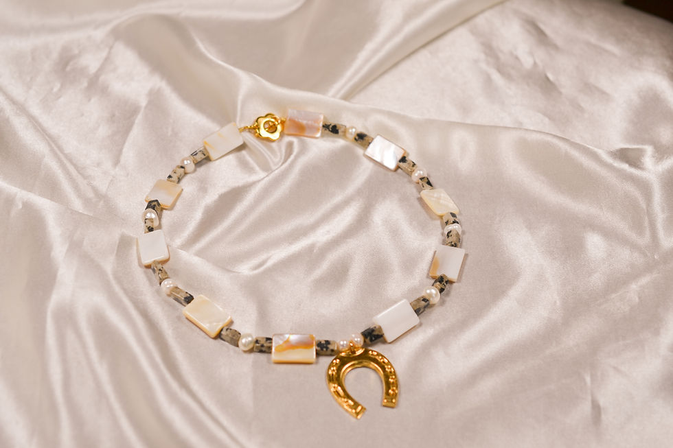 Thumbnail: Dixie | western beaded necklace