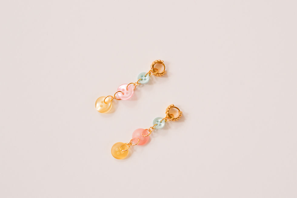 Thumbnail: button up earrings
