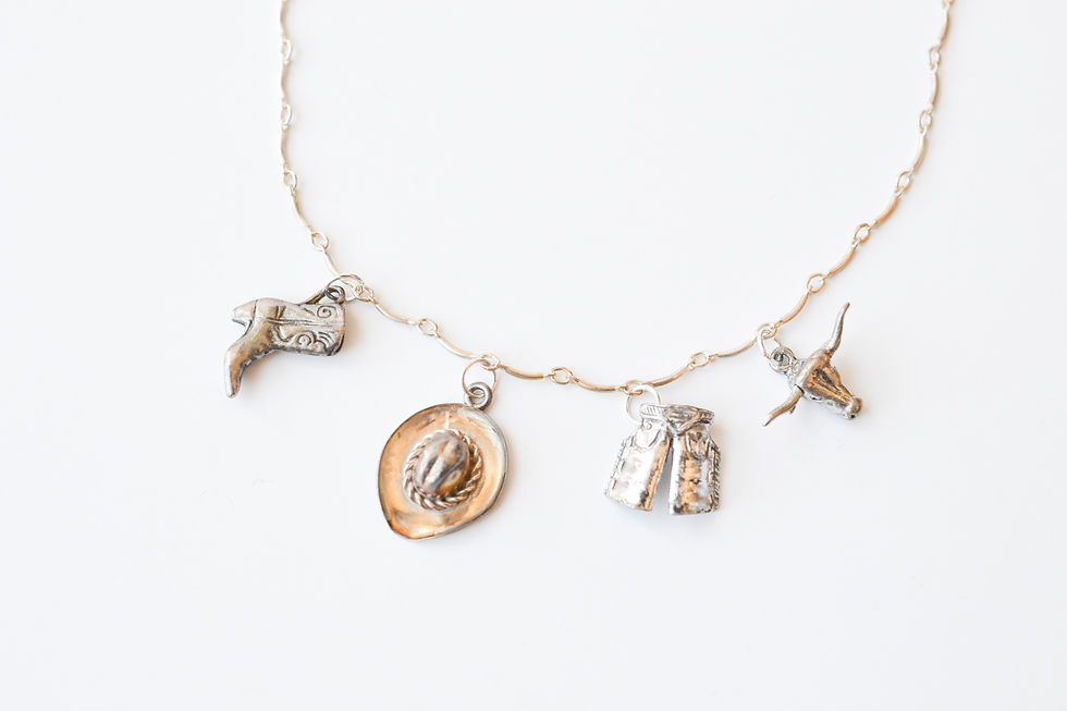 Thumbnail: Earn Your Spurs Charm Necklace