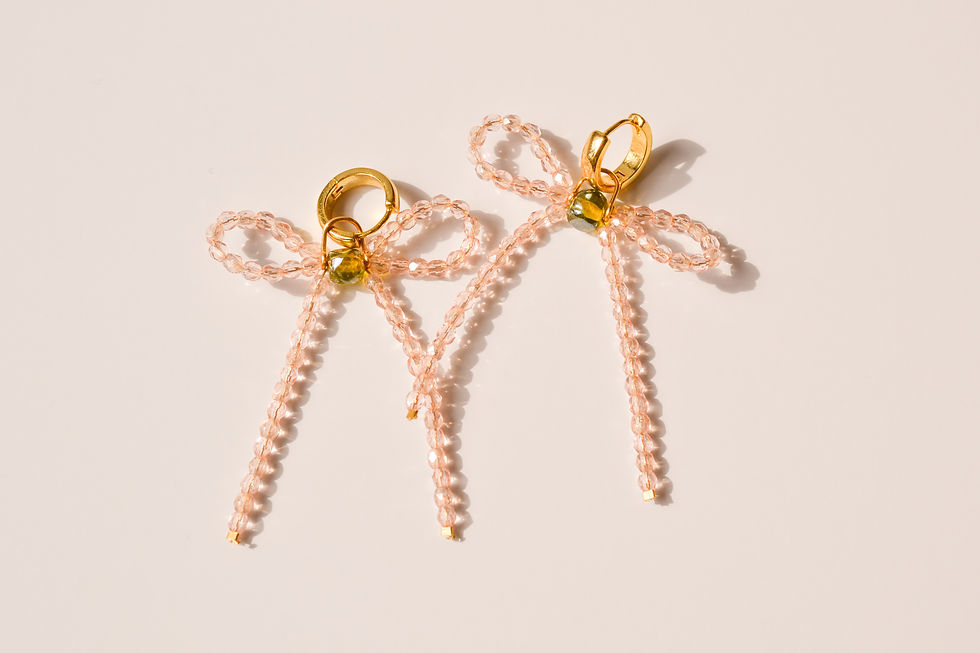 Thumbnail: Sparkly Golden Afternoon Bows
