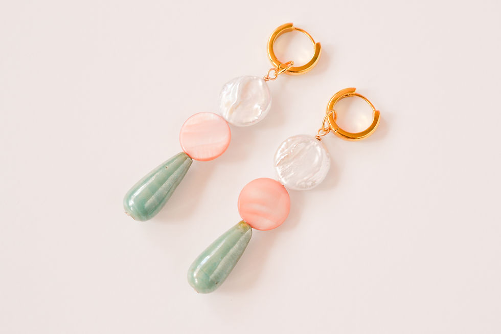 Thumbnail: teardrop earrings