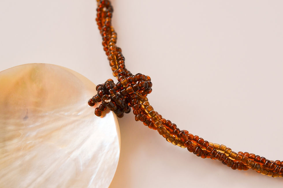 Thumbnail: shell pendant necklace