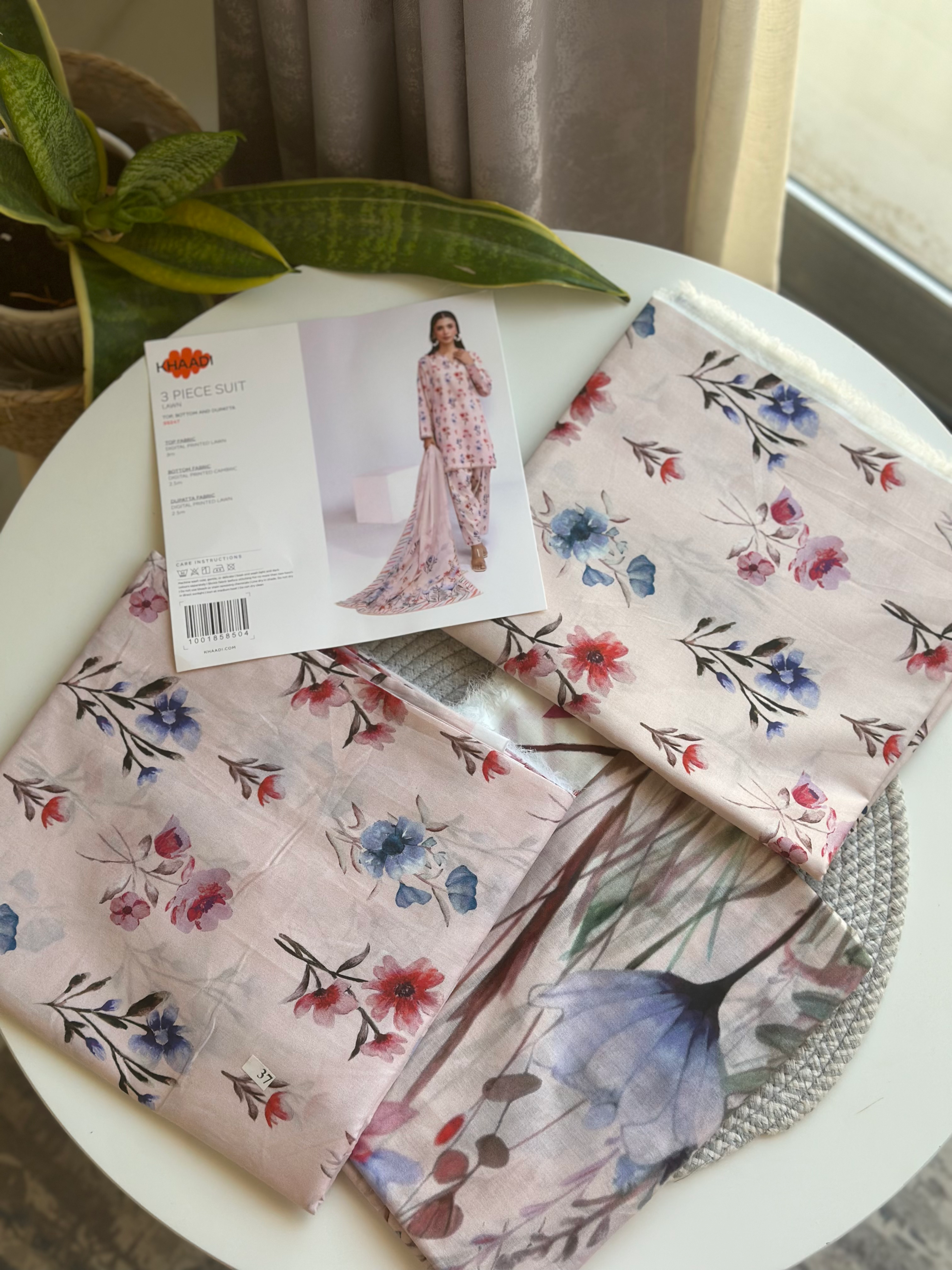 Khaadi printed suit 
