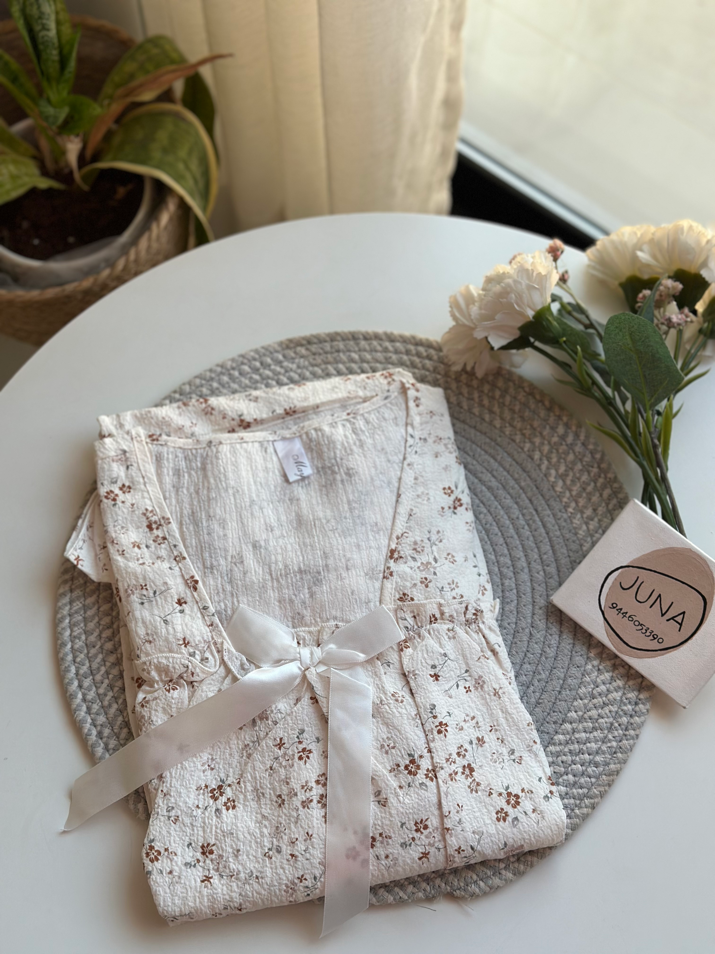 English Gown with Bow