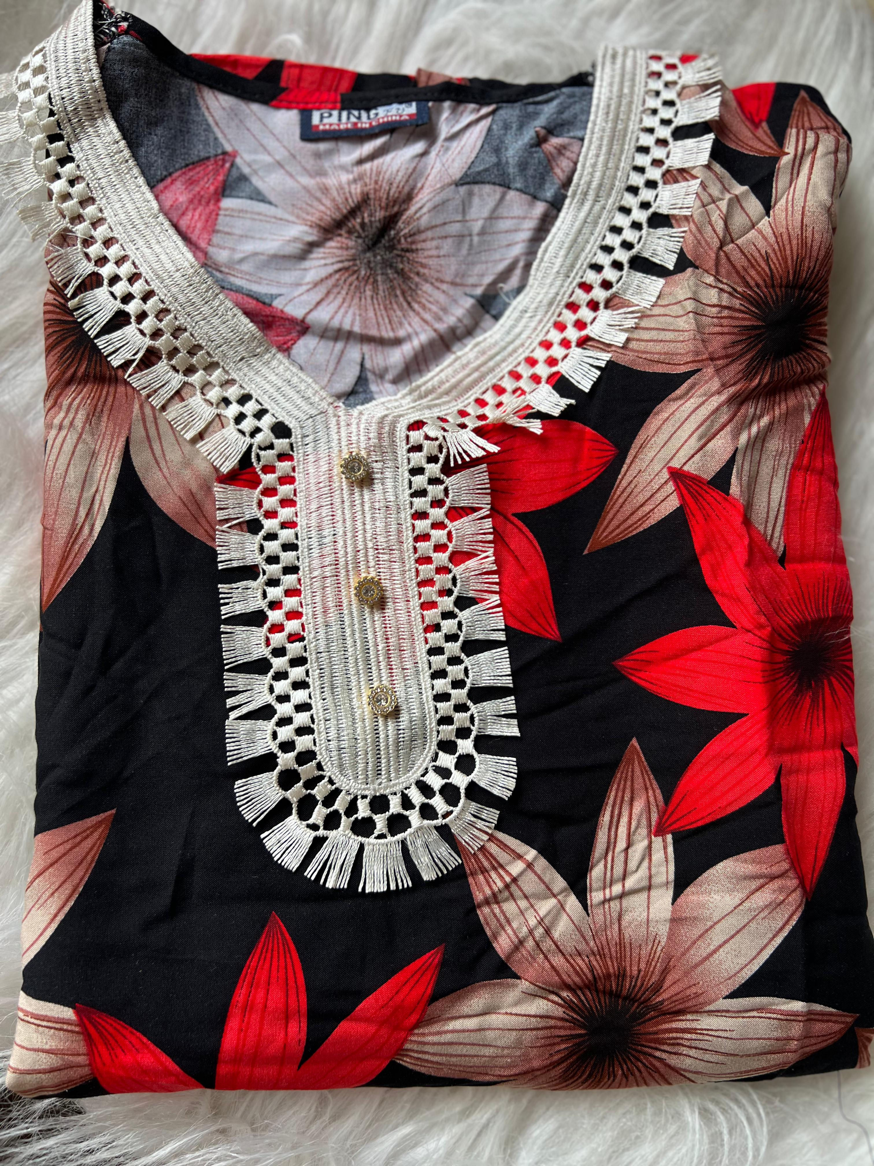 Wing Sleeve Kaftan