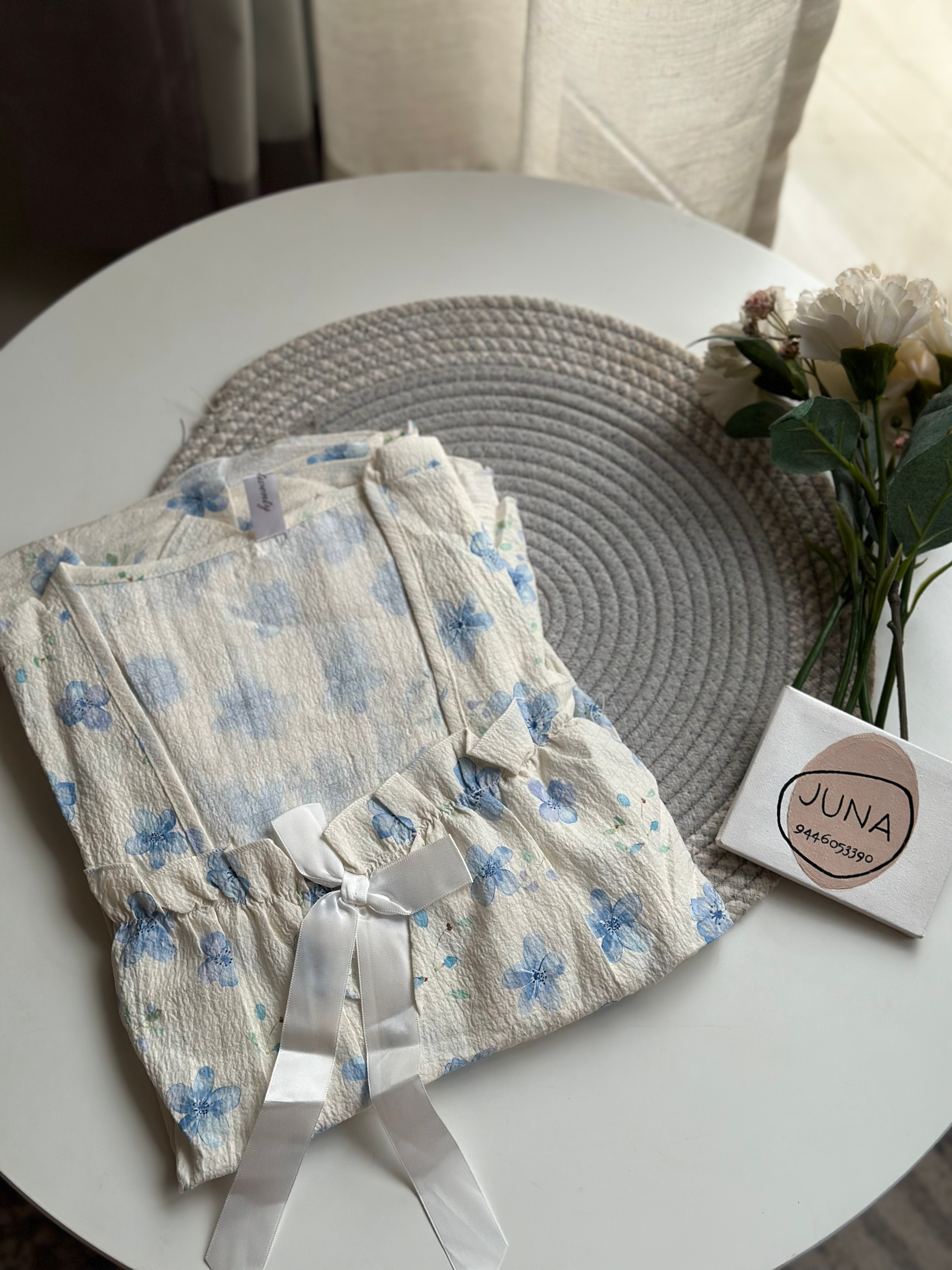 English Gown with Bow