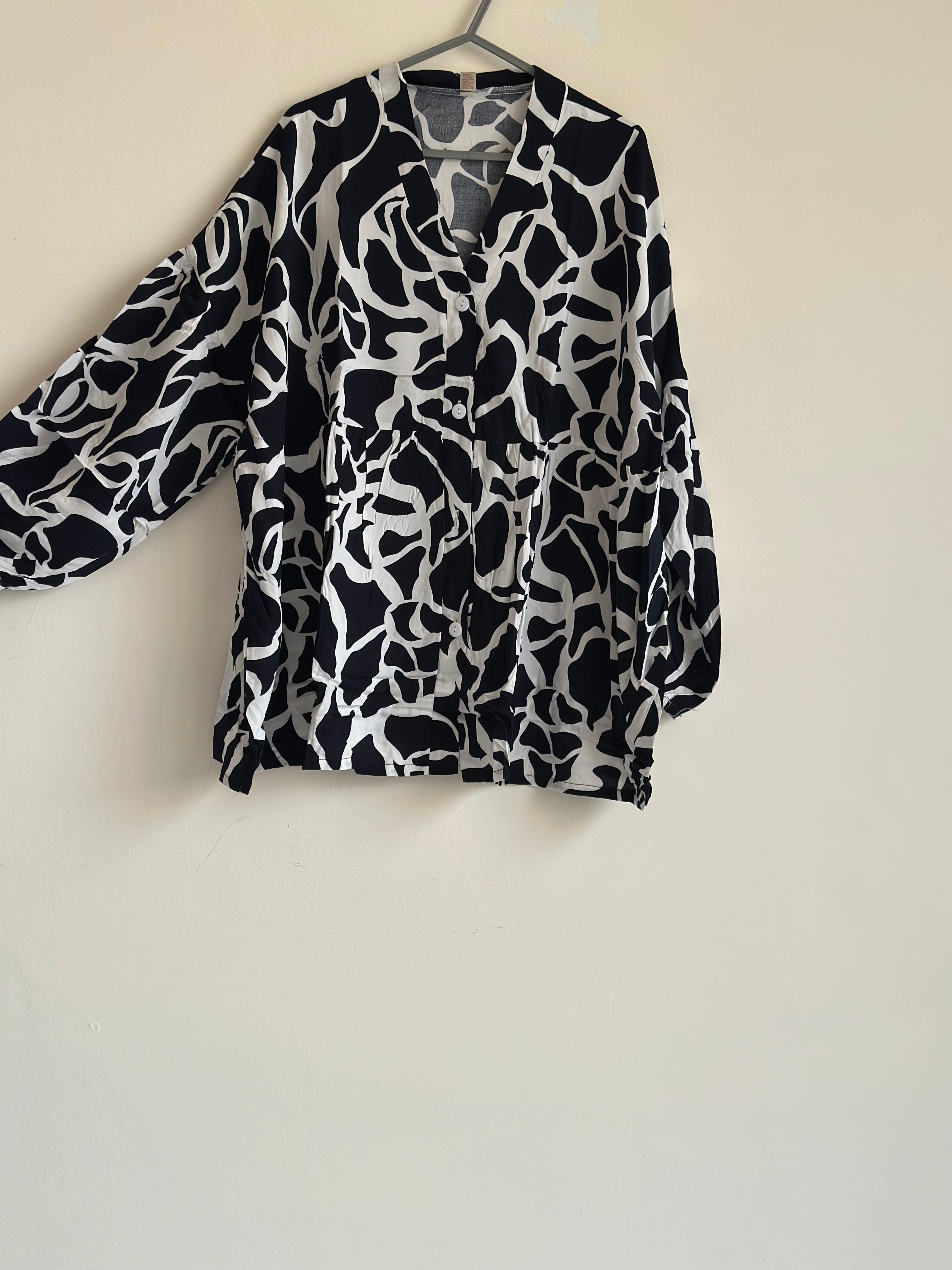 8001 - Buttoned Rayon PJ