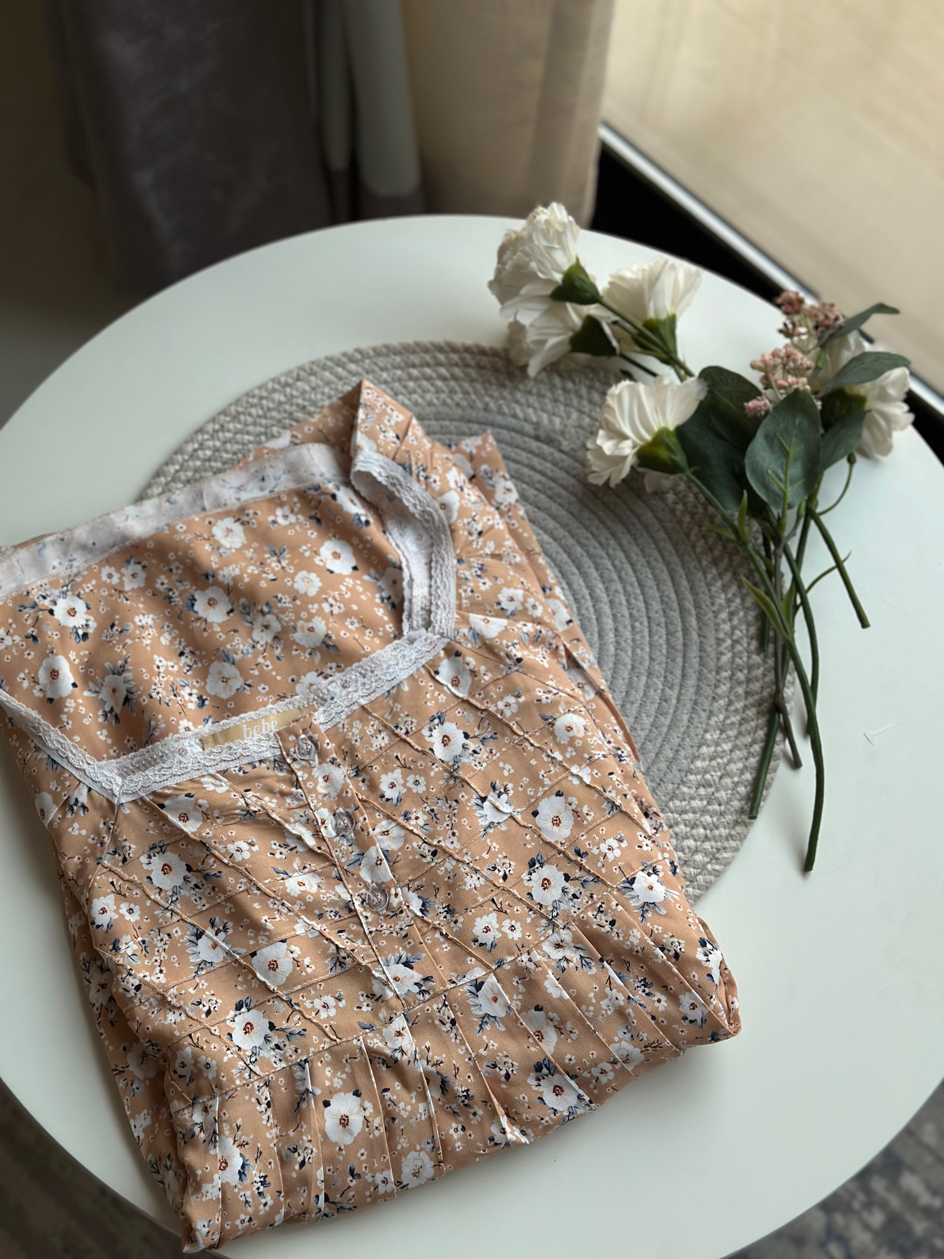 Feeding Kaftan Printed - Mega Sleeve 