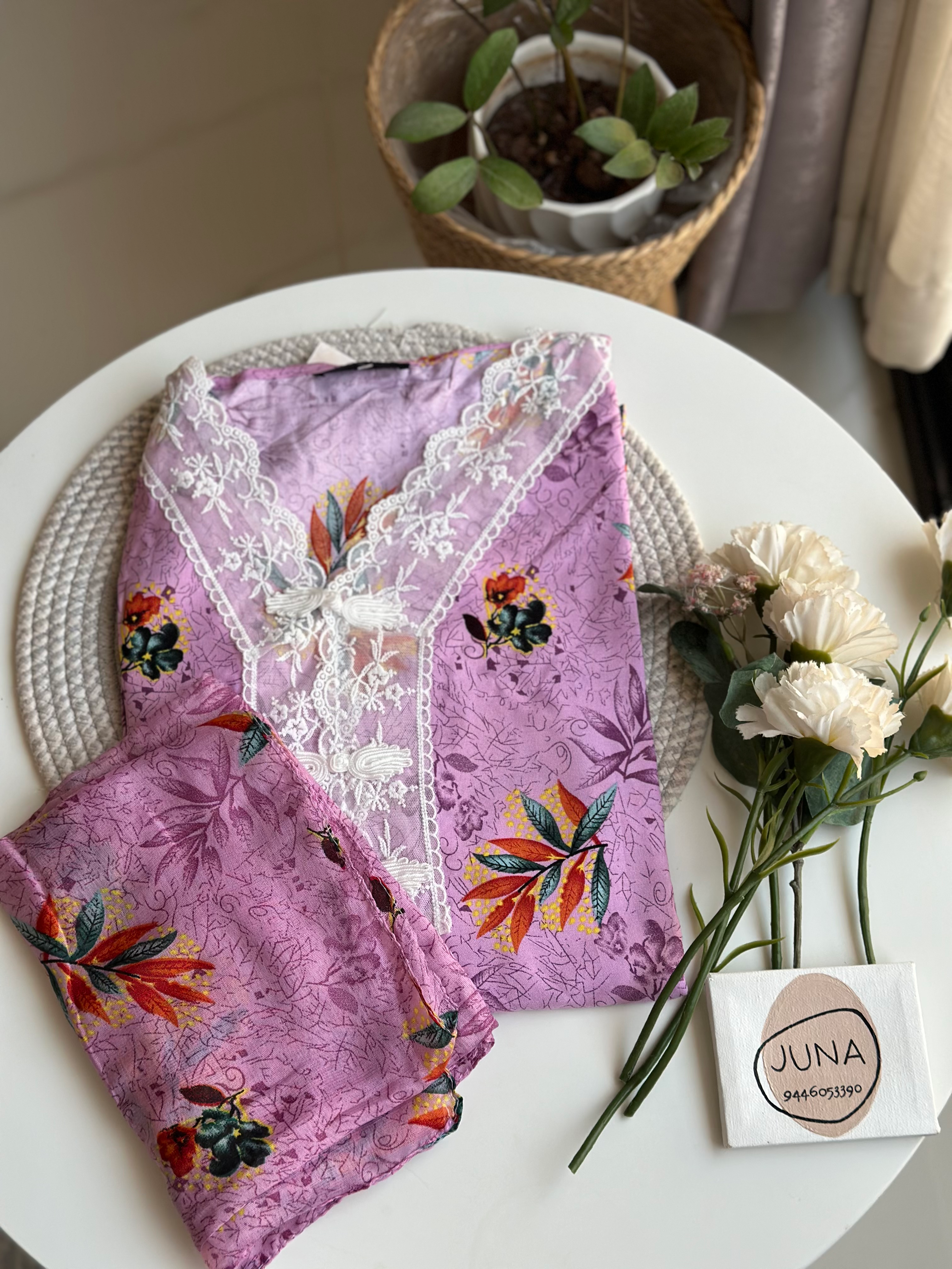 Nighty with Dupatta