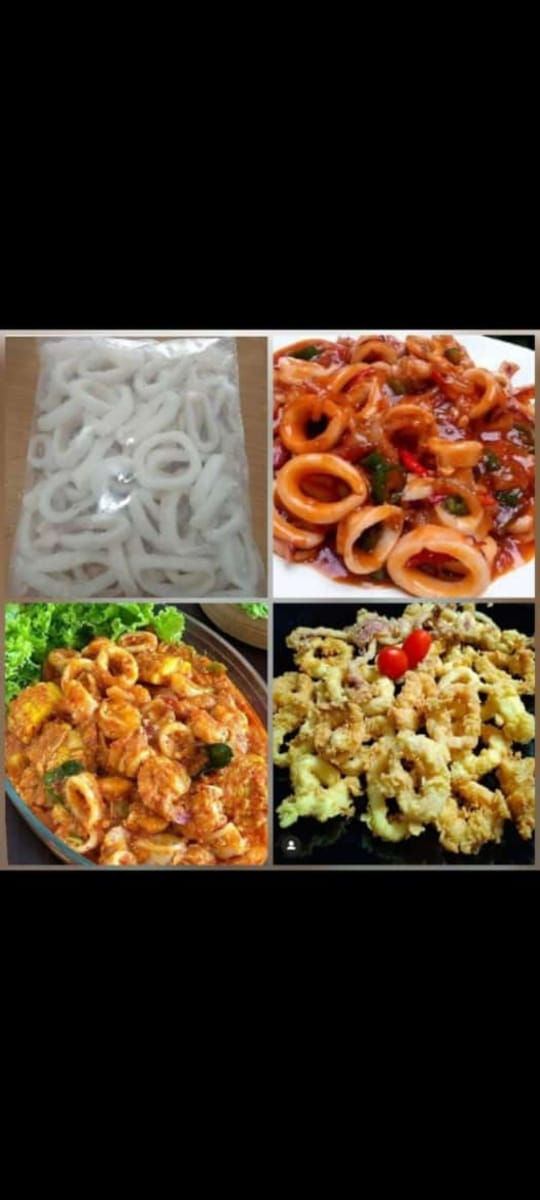 Cumi Ring Frozen 1kg
