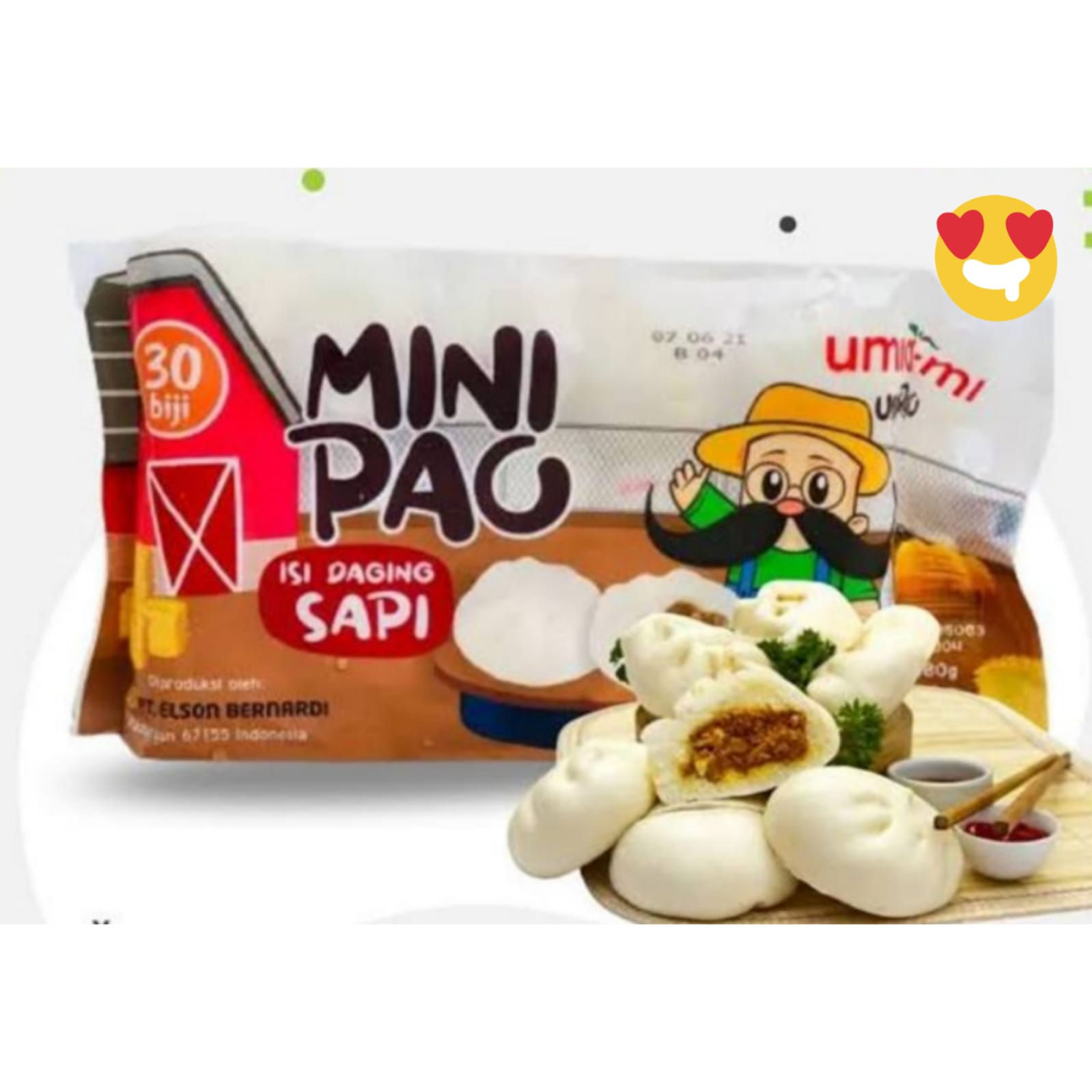 Minipao Daging Sapi Isi 30 Pcs