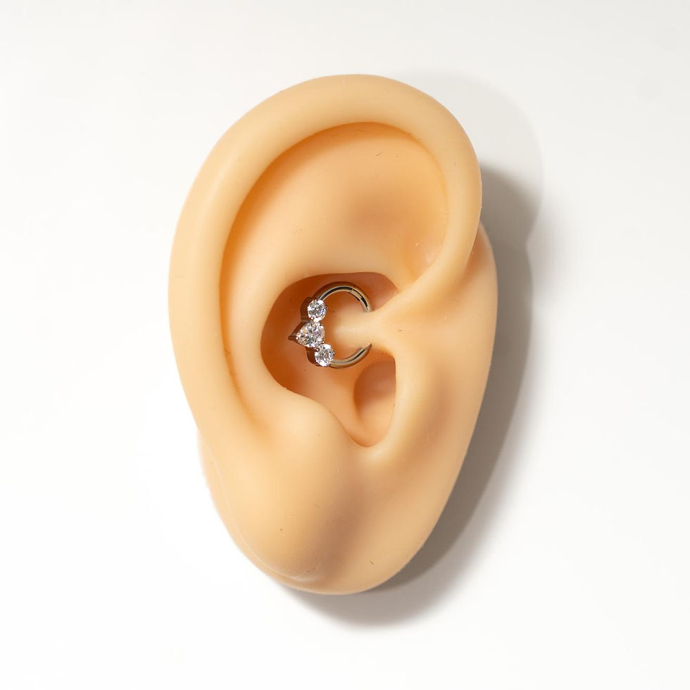 fülporc piercing