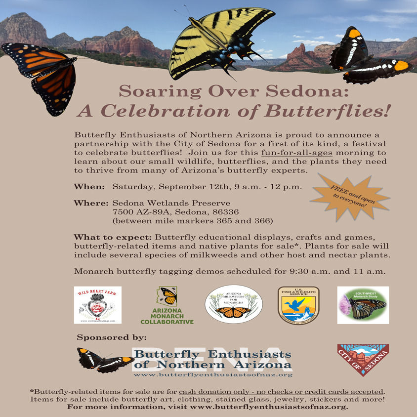 Butterfly Festival: Soaring over Sedona: A Celebration of Butterflies!