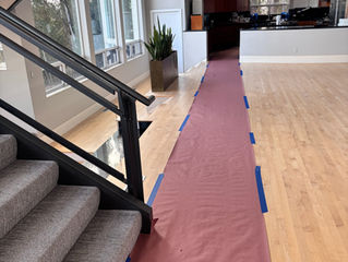 Mold & Water Damage Remediation in Progress