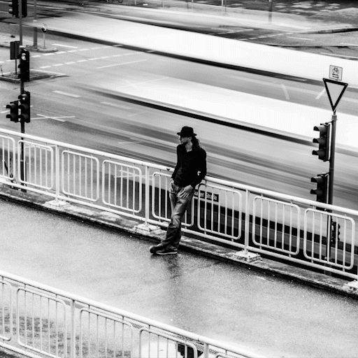 Jens Time Lapse Brücke, Straße, Hamburg