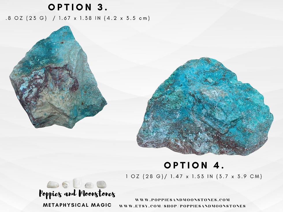 Thumbnail: Chrysocolla Raw Power Crystal You Pick Supercharged Reiki Infused