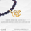 Thumbnail: Supercharged Garnet Crystal Power Bracelet with Lotus Charm Reiki Infused