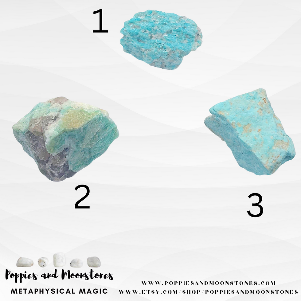 Thumbnail: Supercharged Raw Amazonite Power Crystal YOU PICK