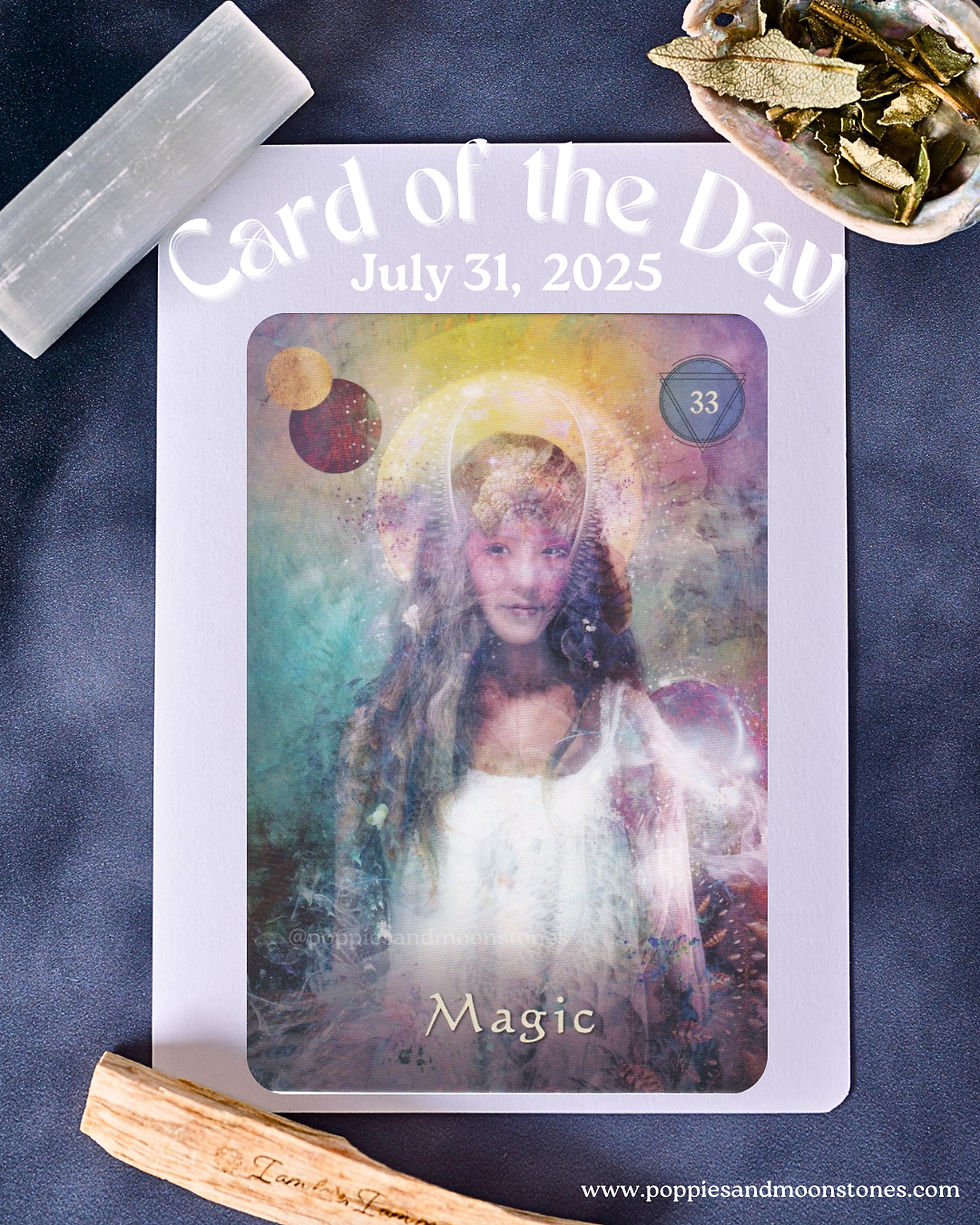 Card of the Day- July 31, 2025- Oracle Message