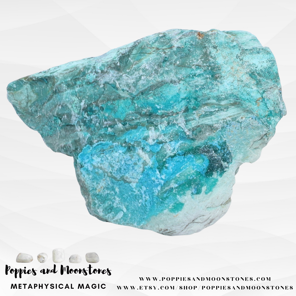 Thumbnail: Supercharged Raw Chrysocolla Crystal Specimen