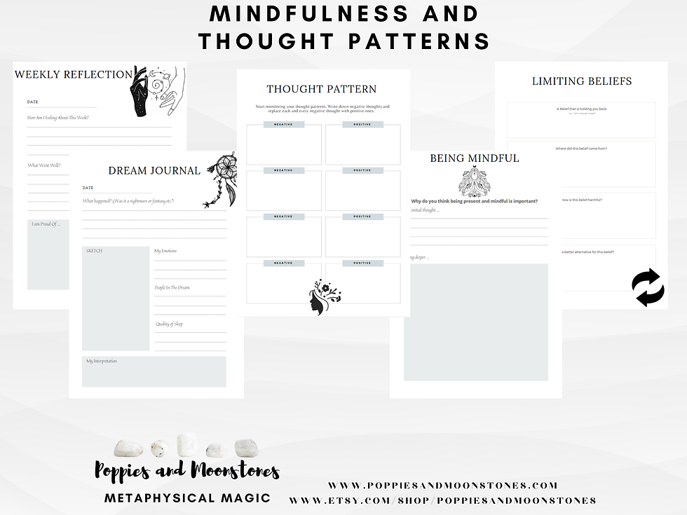 Thumbnail: Spirituality and Awakening Journal Digital Download- 60 Pages Printable Resource