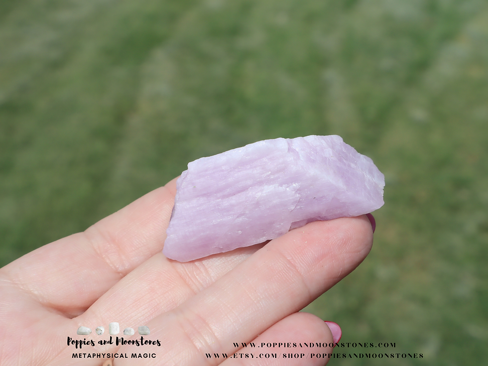 Thumbnail: Kunzite Crystal Rare Crystal Specimen- Reiki Infused- Supercharged