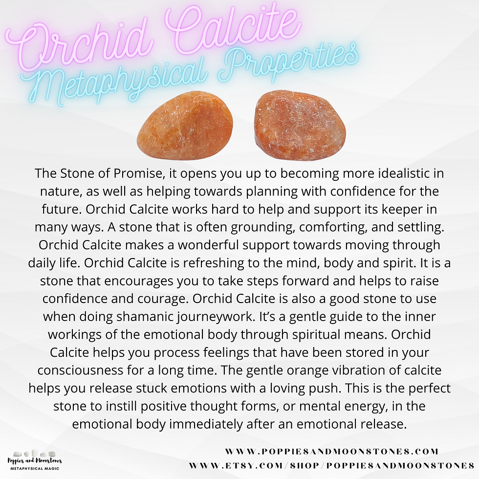 Thumbnail: Supercharged Large Orchid Calcite Tumbled Crystal