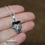 Thumbnail: Campo Del Cielo Meteorite and Black Tourmaline Power Protection Sterling Silver