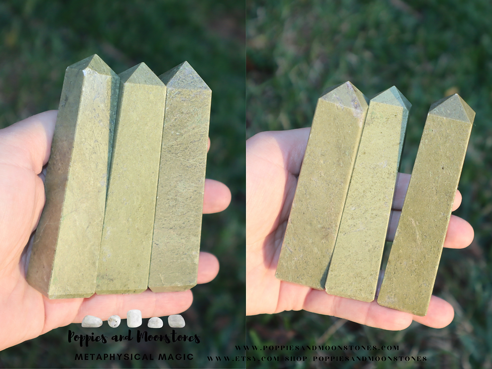 Thumbnail: Vesuvianite Crystal Tower Generator- YOU Pick Supercharged Reiki Infused