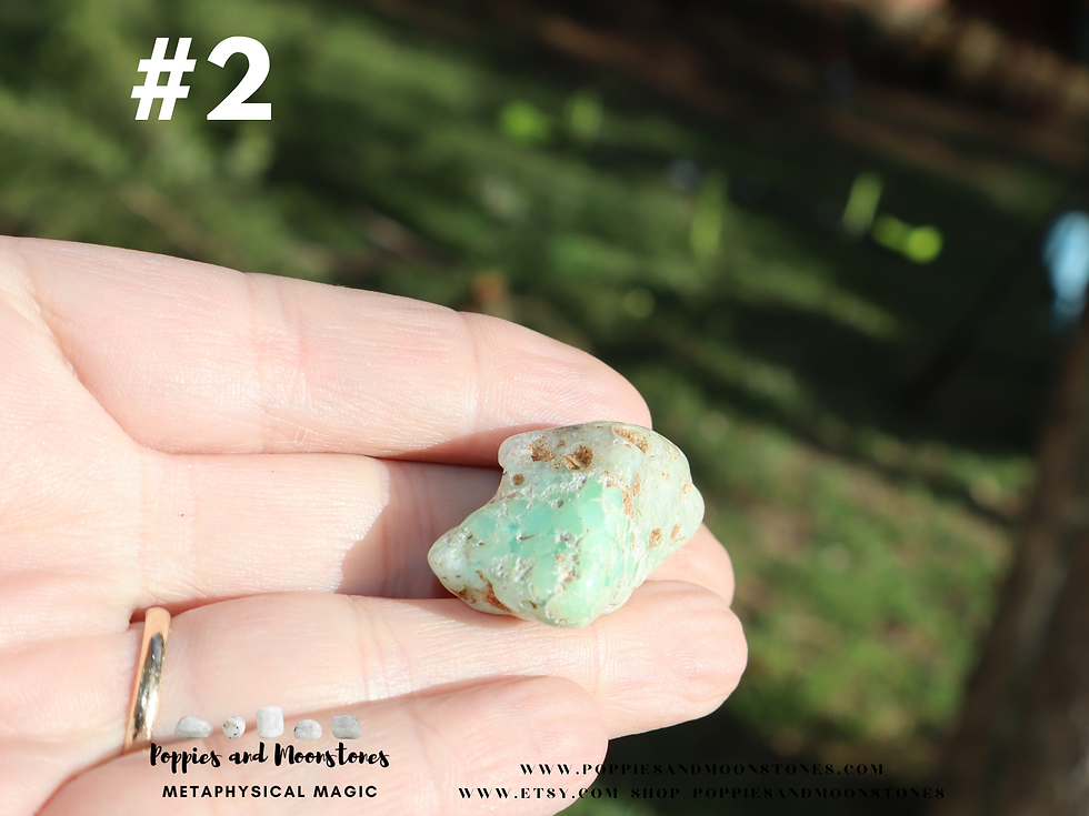 Thumbnail: Chrysoprase Crystal for Healing and Balance- Reiki Infused- Supercharged
