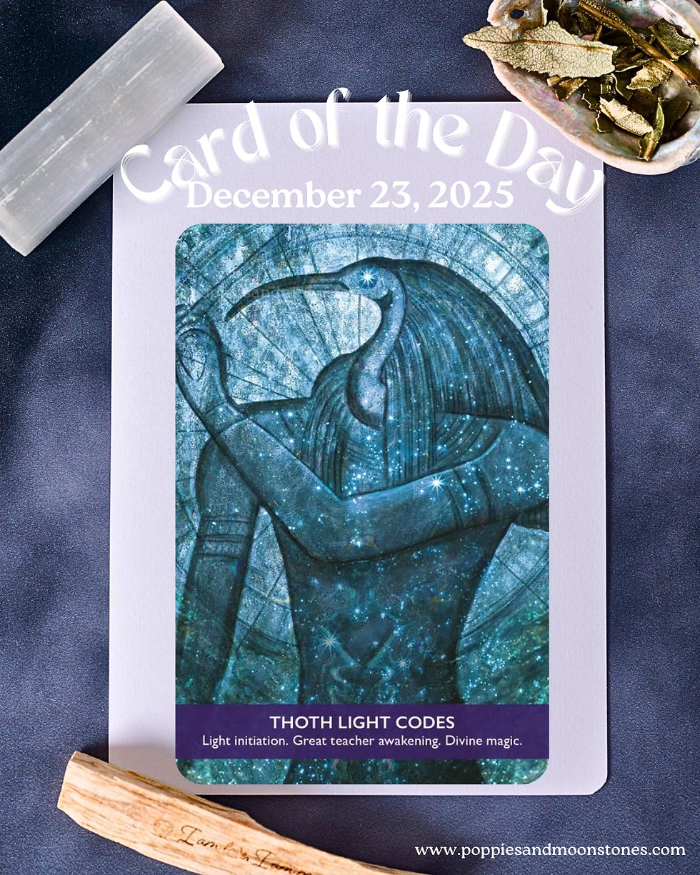 Card of the Day- December 23, 2025- Oracle Message