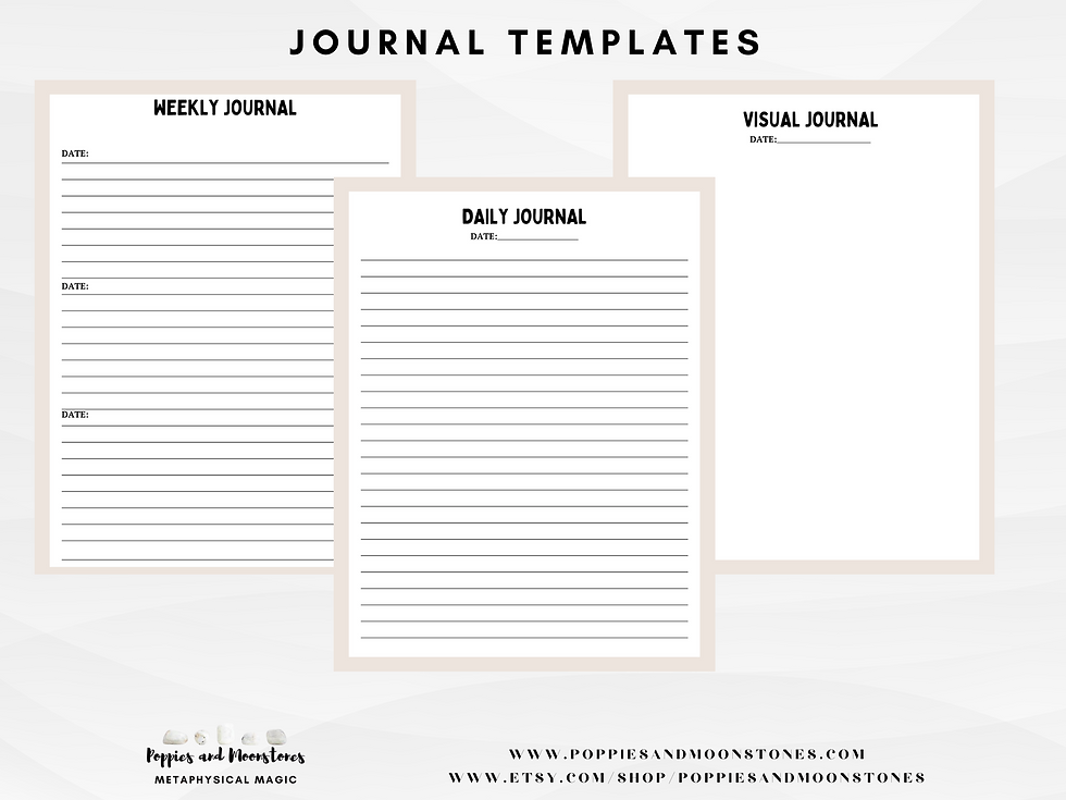 Thumbnail: Gratitude Journal 120 Prompts Planner Digital Download- Printable Resource PDF