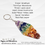 Thumbnail: Supercharged Seven Chakra Reiki Orgone Retro Motel Keychain