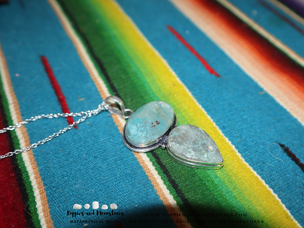 Thumbnail: Quantum Quattro Crystal Large Pendant Sterling Silver Necklace- Reiki Infused