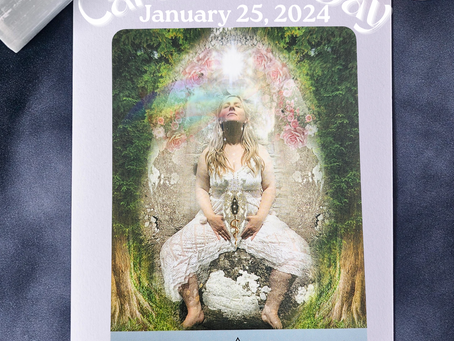 Card of the Day- January 25, 2025- Oracle Message