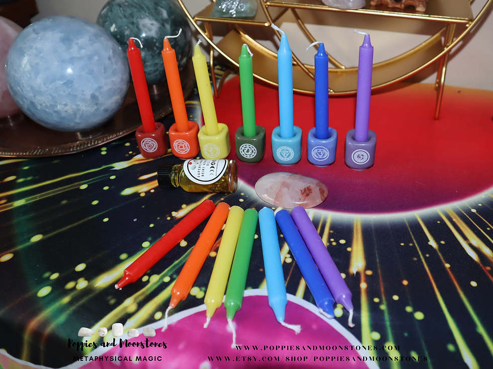 Thumbnail: Supercharged Seven Chakra Deluxe 24 Piece Giftset- Reiki Infused and Solfeggio