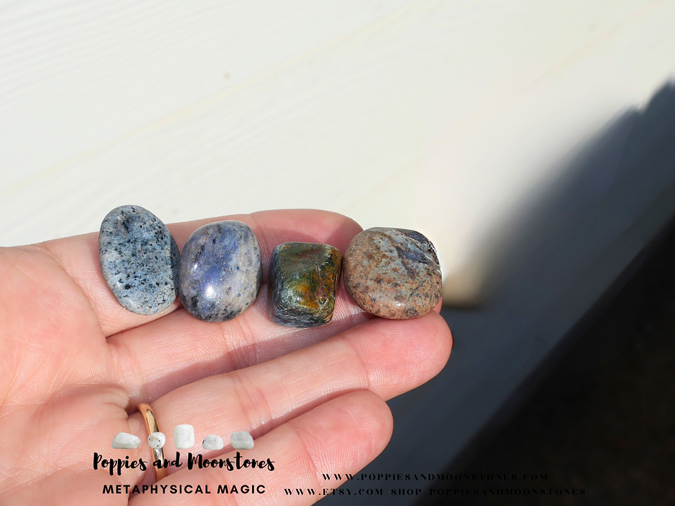 Thumbnail: Dumortierite Rare Power Crystal for Clarity and Intuition- Reiki Infused