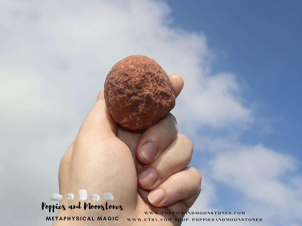 Thumbnail: Sedona Red Stone Marble Vortex Rock- Supercharged- Reiki Infused- You Pick!