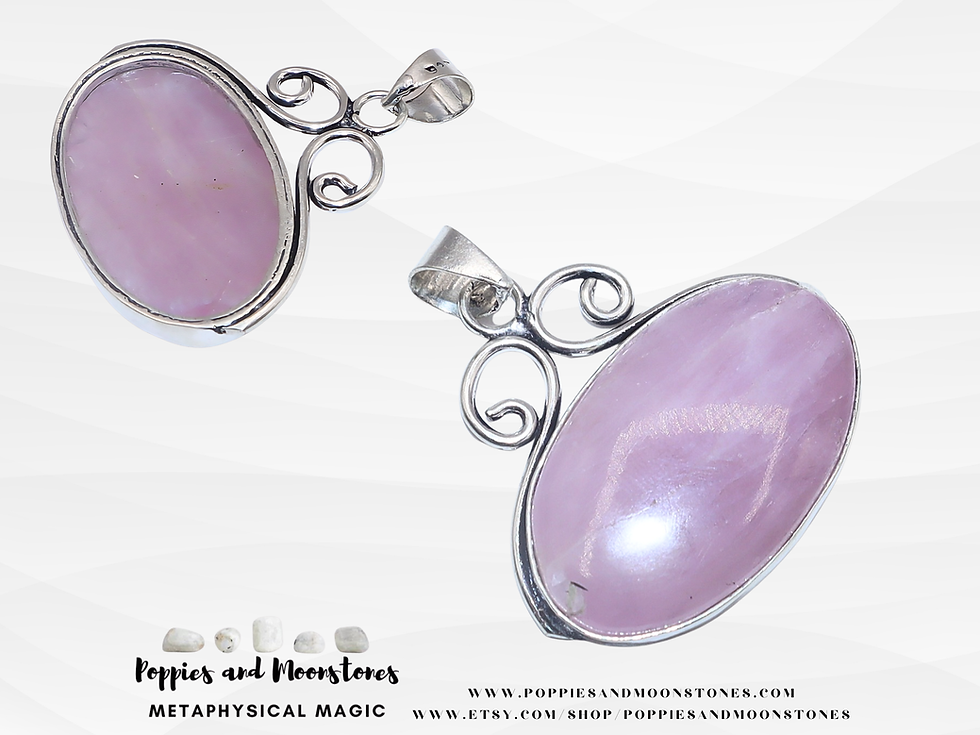 Thumbnail: Rose Quartz Universal Love Generator Sterling Silver Pendant Necklace- Reiki